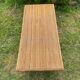 Table basse vintage en rotin