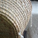 Vintage palm bassinet