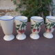 Set of 4 mazagrans