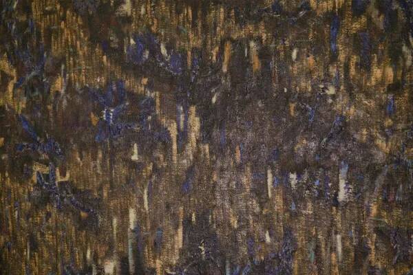 Large abstract painting signed circa 1970s