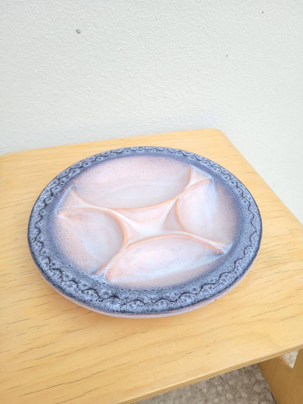 Jean Austruy vintage compartmentalized plate