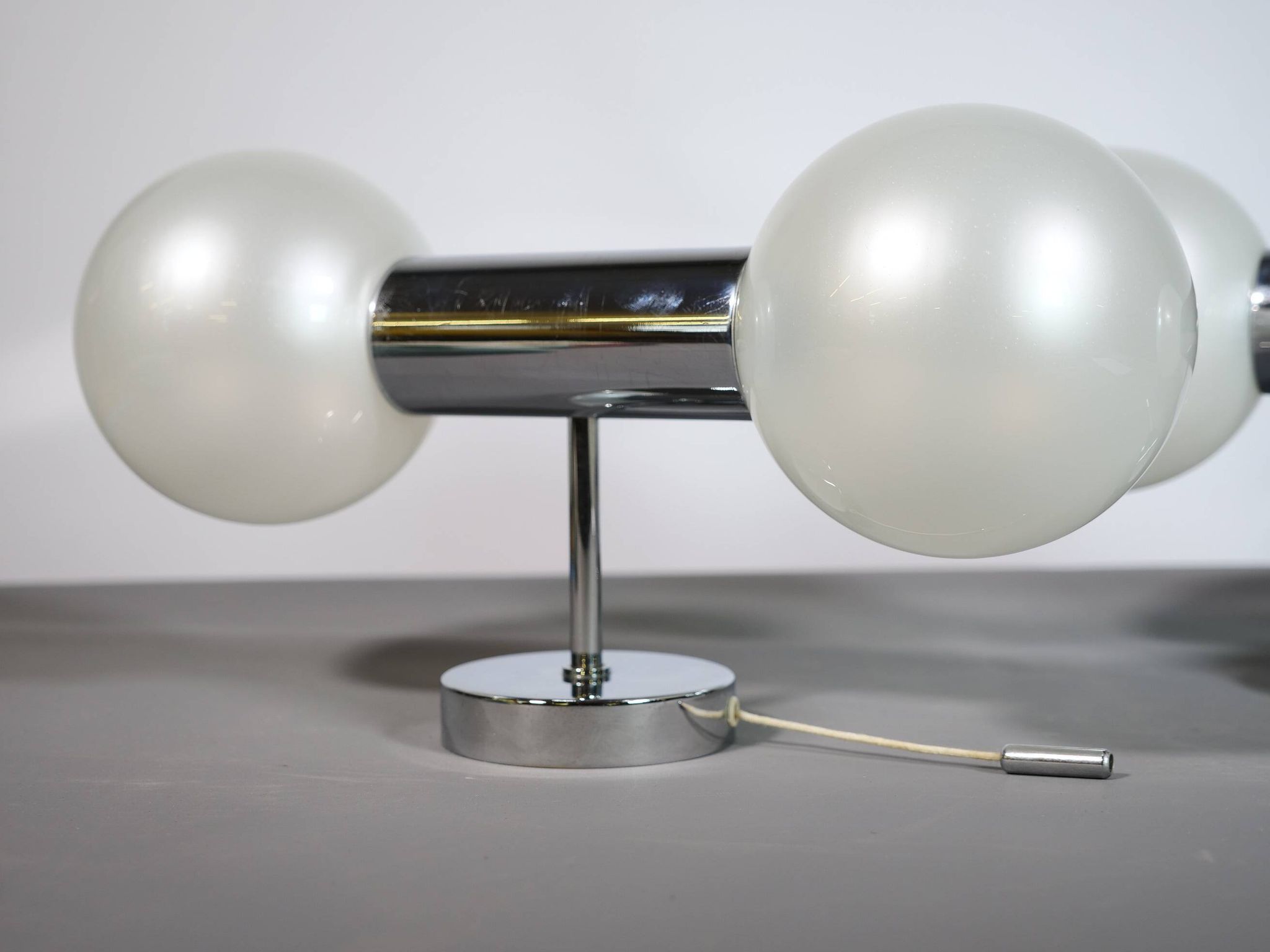 Space Age Wall Lights in Chrome by Motoko Ishii for Staff, 1970s