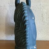 Old plaster horse head