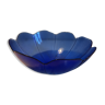 Artisanal blue glass bowl