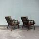Paire de fauteuils scandinaves Thonet