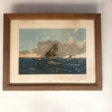 Tableau. marine. by robert dumont duparcq.