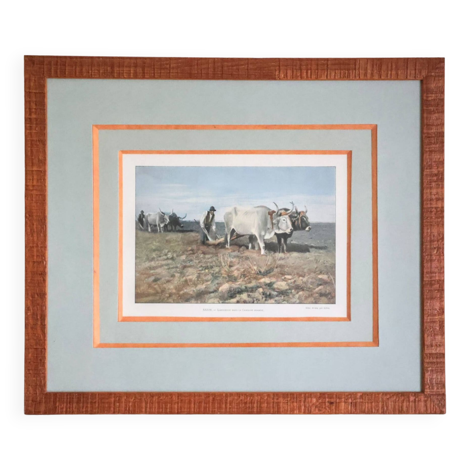 Original Gillot photogravure painting