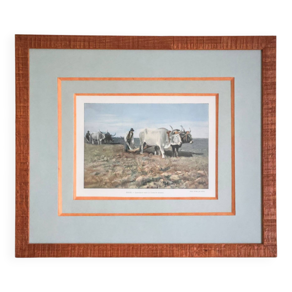 Tableau héliogravure originale Gillot