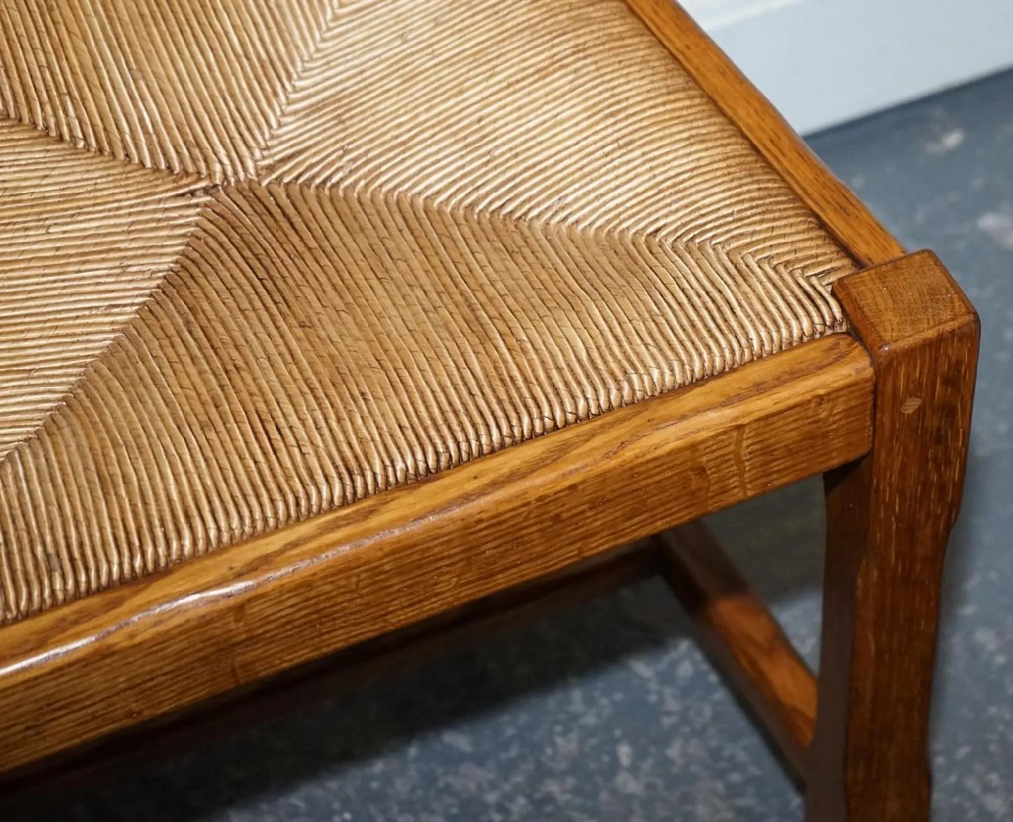 Vintage Dining Chairs, France, 1950s, Set of 6