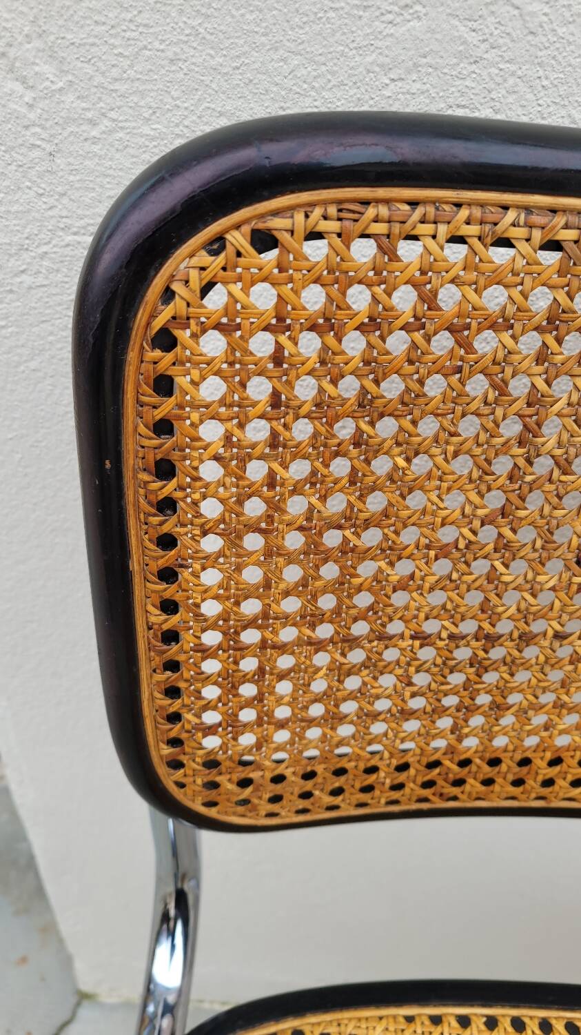 Set of 4 Marcel Breuer cesca black b32 chairs