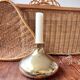Brass bud vase