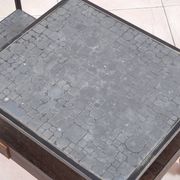 Chariot de bar en mosaïque par Herbert Hirche pour Rosenthal