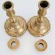 Pair of 19th century gilt bronze candlesticks - Château de Compiègne