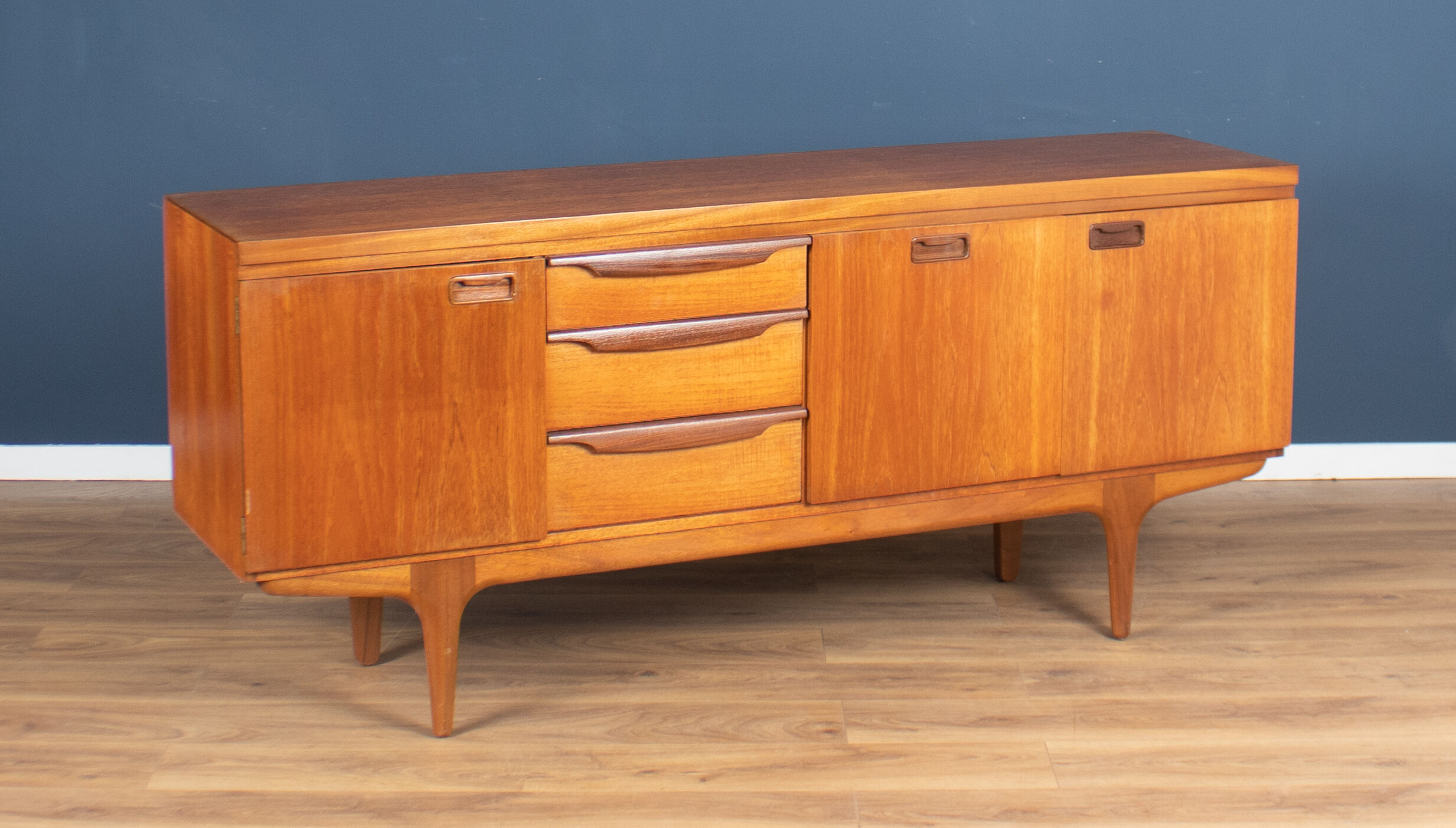 Retro Teak 1960s Greaves & Thomas Mid Century Sideboard