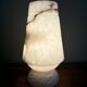Vintage table lamp alabaster lamp, Italy 1960 minimalist