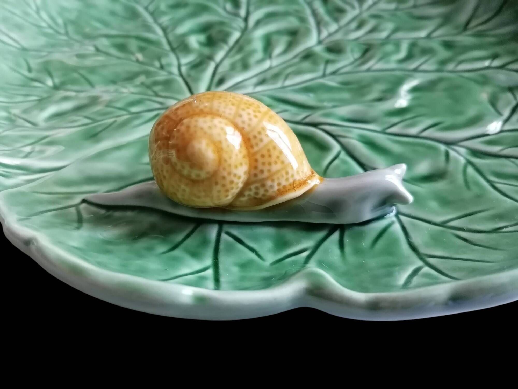 Bordallo Pinheiro cabbage leaf plate