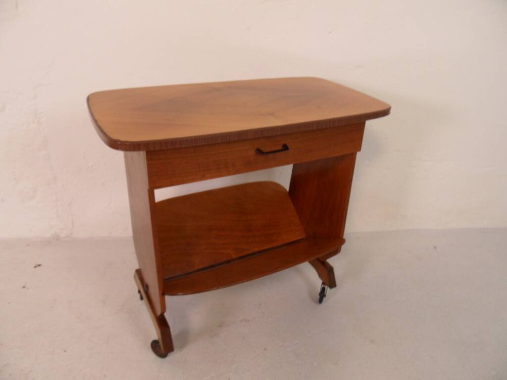 Vintage magazine trolley