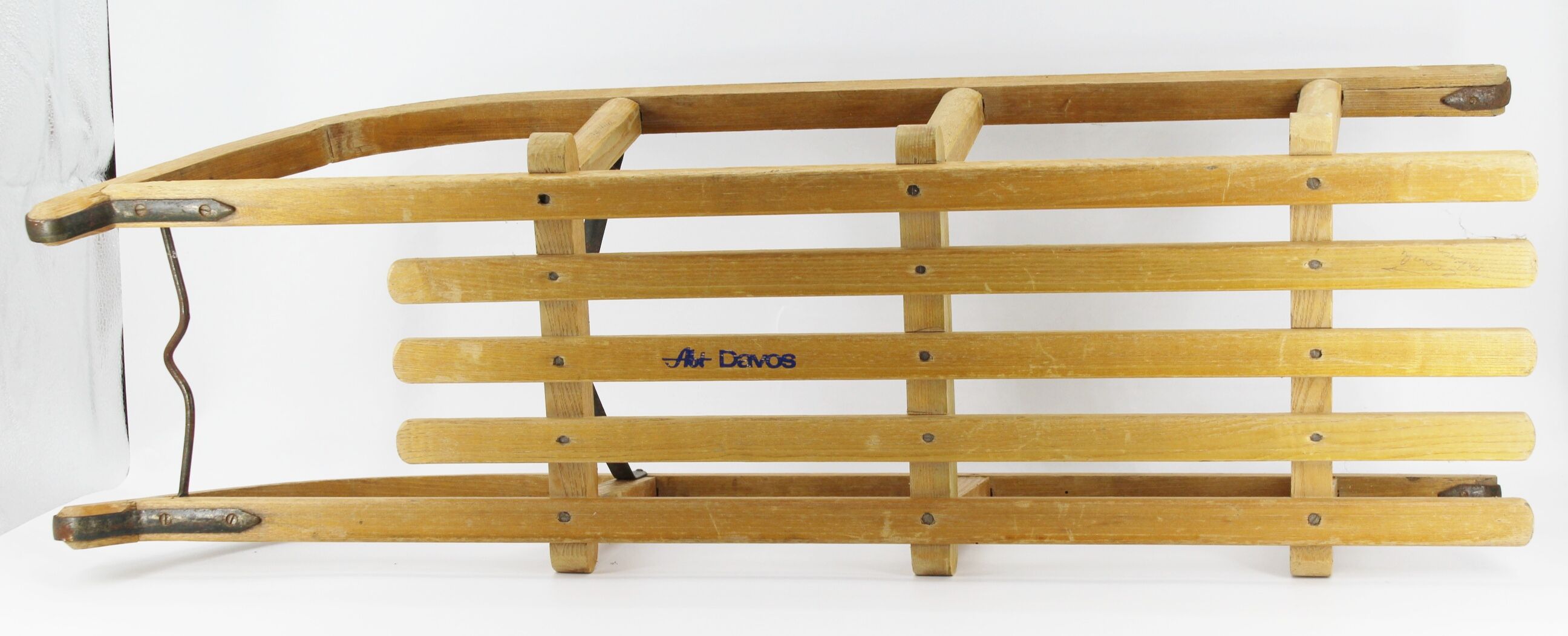 Old wooden sled