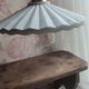 Suspension beton massif style opaline