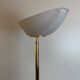 Lampadaire en laiton et opaline, Milan, Espagne, années 1980