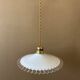 Suspension opaline ancienne