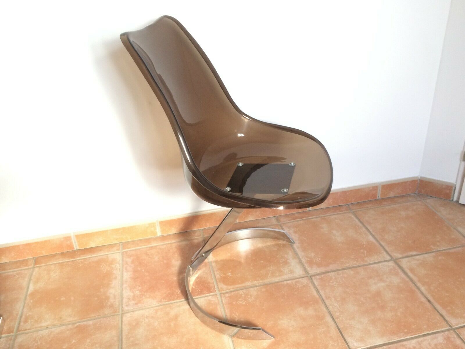 Set table and 4 chairs Boris TABACOFF. 1970.