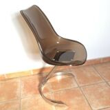 Set table and 4 chairs Boris TABACOFF. 1970.