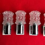 Set of 5 vintage 1970 targetti wall lights