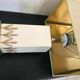 Lampe vintage laque et laiton