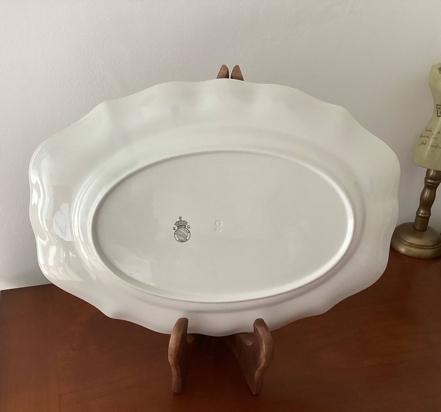 Old KG Luneville dish