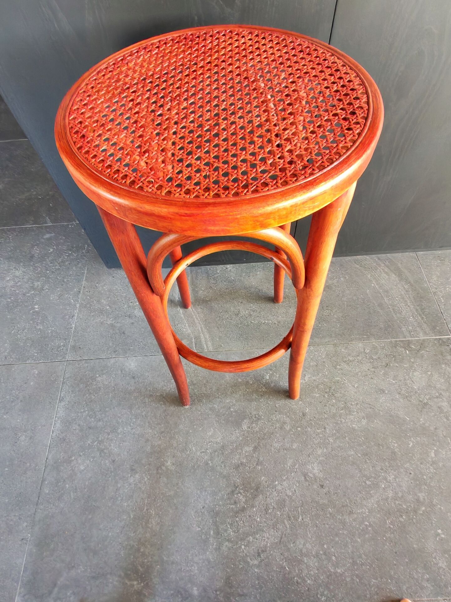 Vintage Thonet bar stool