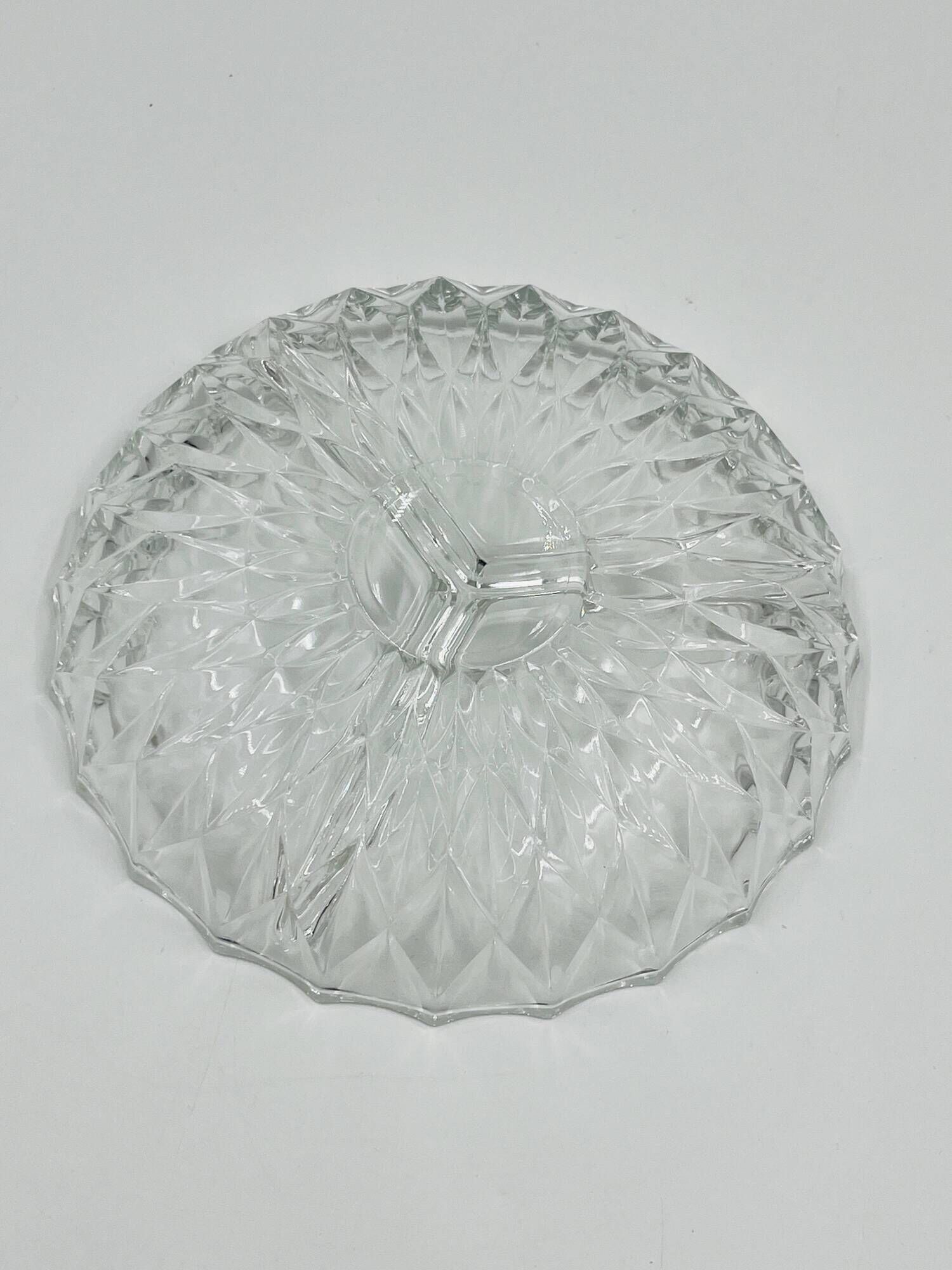 Plat Apéritif Vintage en Verre