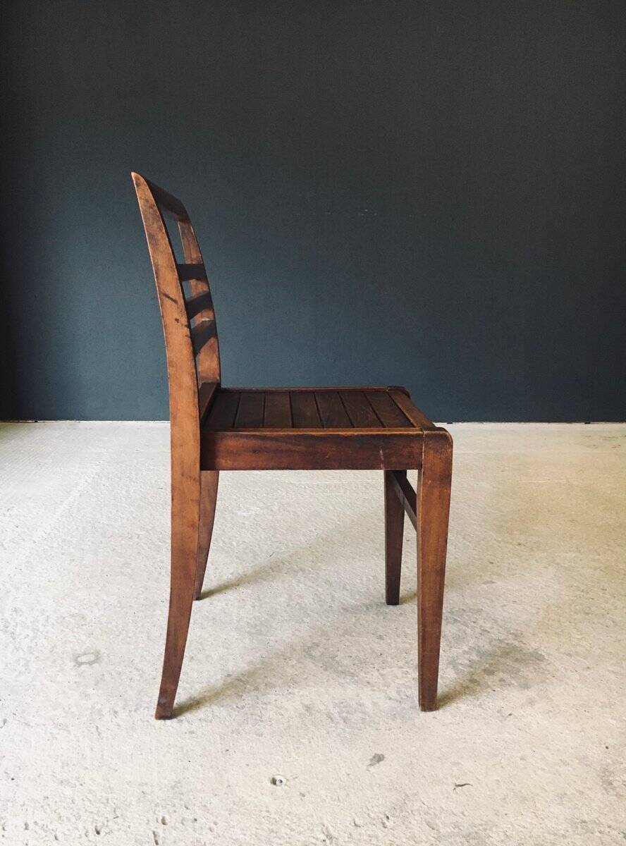 Reconstruction Dining Chair attributed to Rene Gabriel, France, 1940s