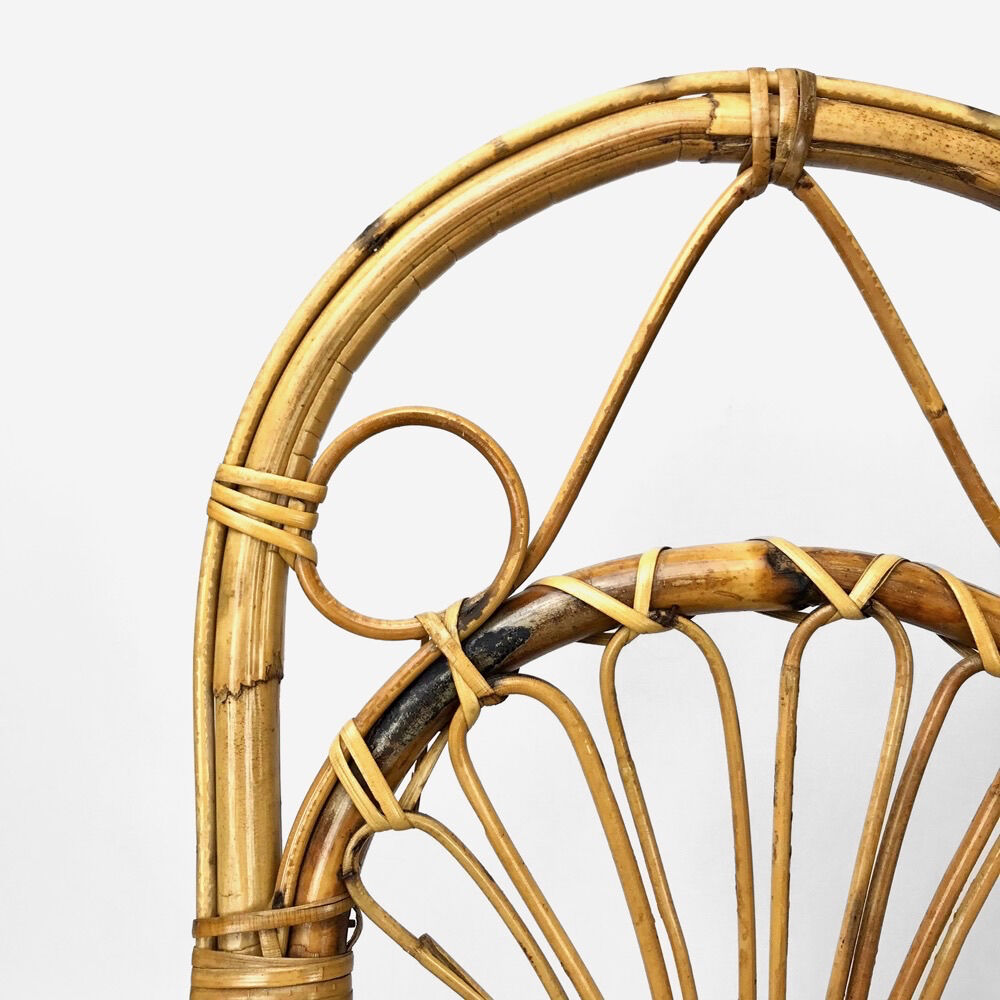 Children's rattan armchair