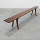 Large wabi sabi style bench with beautiful patina, Japan 19th century