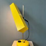 Lampe de bureau fluorescente vintage jaune
