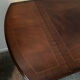 Old English desk Heldense in mahogany