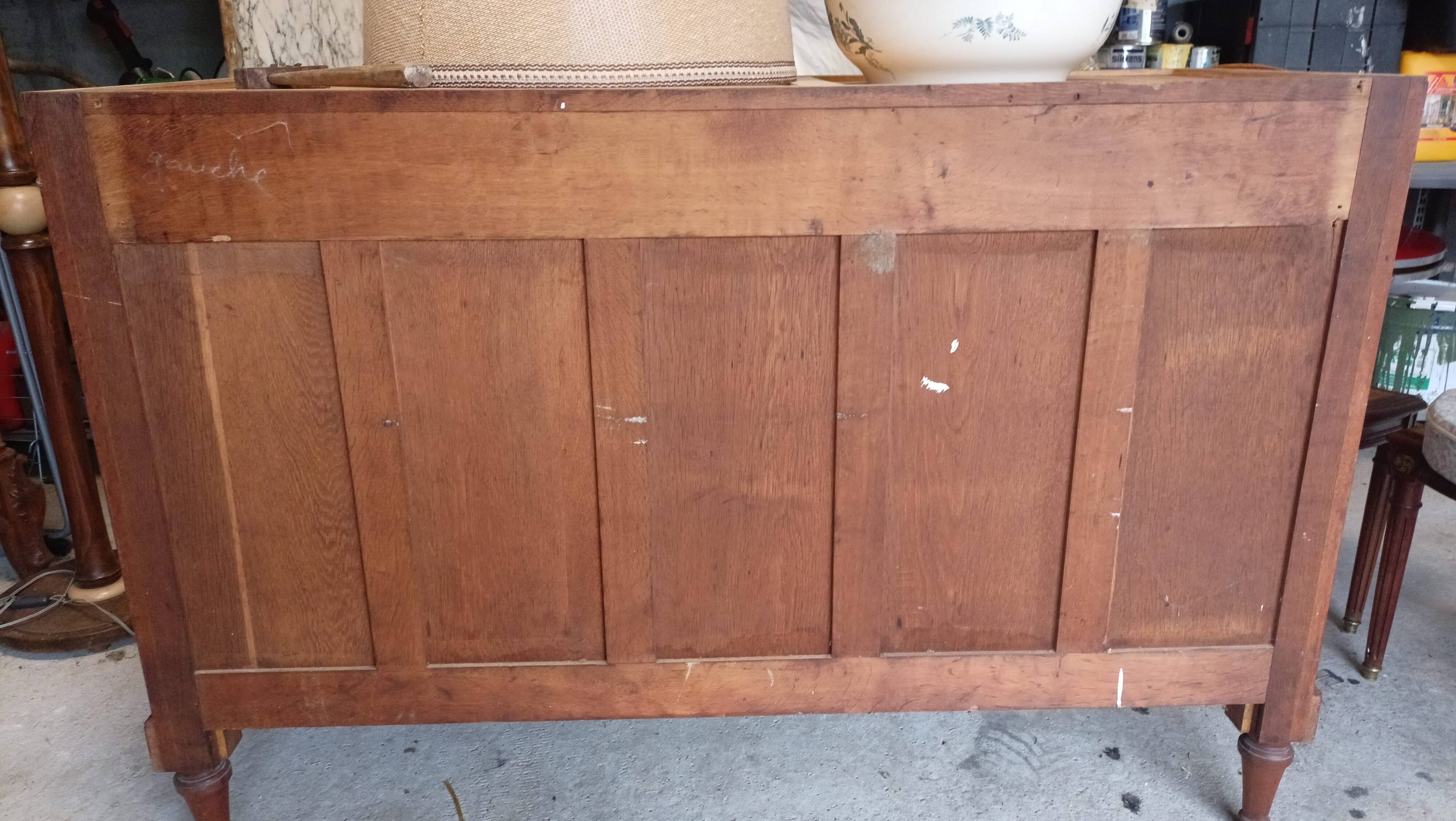 Louis XVI marquetry buffet
