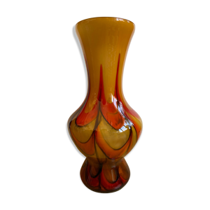 vase en pâte de verre