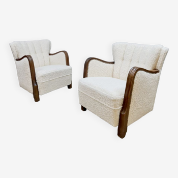 Art Deco armchairs lounge chairs