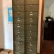 Industrial locker cabinet with valves