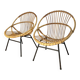 Fauteuils rotin