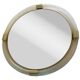 Round Torciglione Gold Murano Glass Wall Mirror by Simoeng for Simoeng