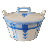 Art Deco butter dish of Czechoslovakian origin
