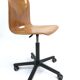 Woodmark vintage galvanitas Pagholz adjustable rotary work chair