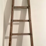 Raw and authentic old decorative ladder