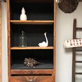 Antique walnut dresser