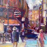 Parisian landscape signed Landauer