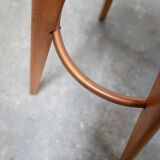 Vintage wooden bar stool by Stella Editions