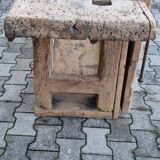 Carpenter's workbench made entirely of oak